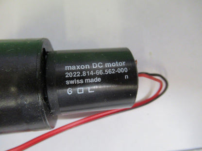 Maxon Switzerland Mini Motor Robotics Mechatronics