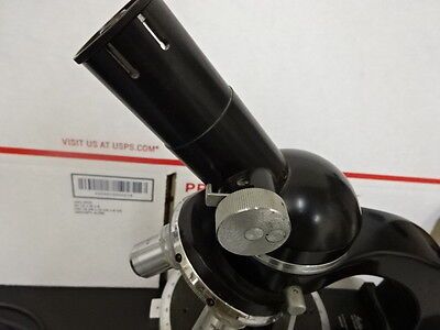 MICROSCOPE POLARIZING POL LEITZ WETZLAR GERMANY BERTRAND OPTICS AS IS B#top