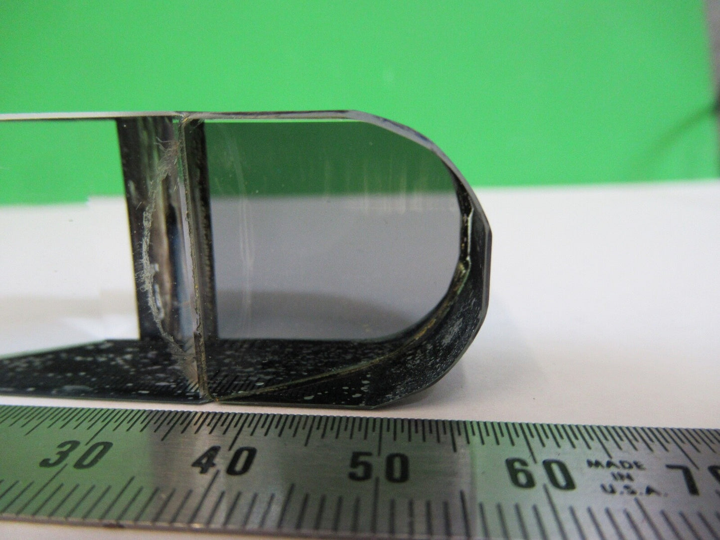 TIYODA TOKIO JAPAN GLASS PRISM OPTICS MICROSCOPE PART Z1-B-14