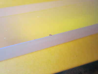 OPTICAL LARGE COATED FILTER MIRROR BAR NICE LASER OPTICS AS IS BIN#D3-13
