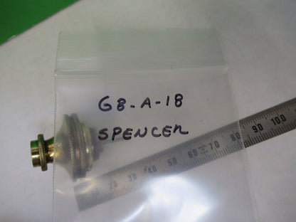 BRASS SPENCER ANTIQUE SPRING ADJUST MICROSCOPE PART AS PICTURED G8-A-18