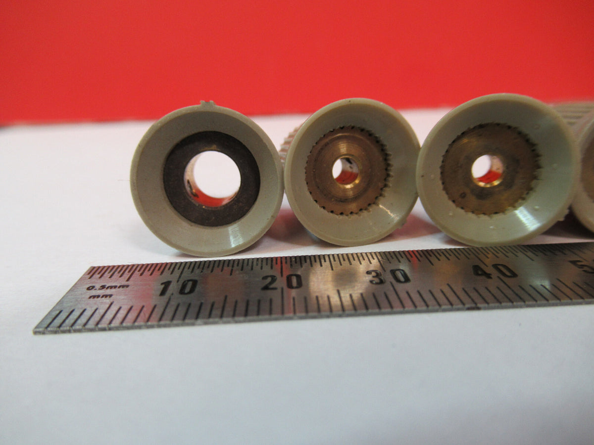 HP HEWLETT PACKARD SET OF PLASTIC KNOBS INSTRUMENT AS PICTURED Y6-B-18
