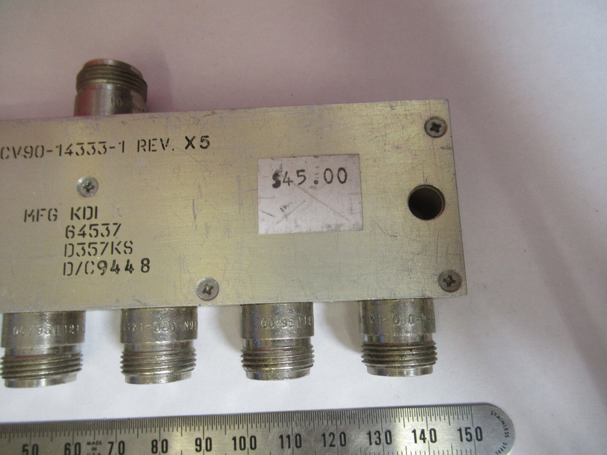 RF MICROWAVE SPLITTER DIVIDER KDI  CV90 AS PICTURED G4-A-18