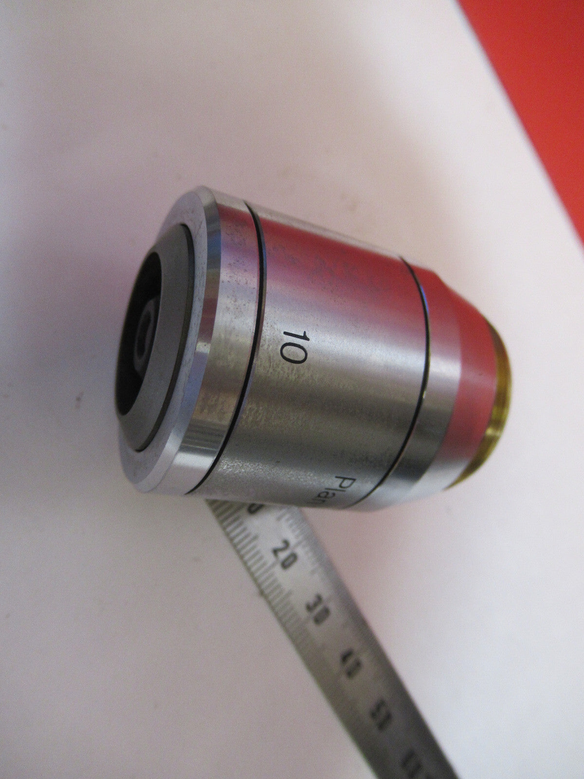 MICROSCOPE PART REICHERT POLYVAR OBJECTIVE DIC IK FLUOR 10X OPTICS Y5-A-27