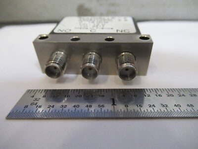RADIALL FRANCE R565412200 COAXIAL SWITCH 18 GHz MICROWAVE RF AS PICTURED B9-A-07