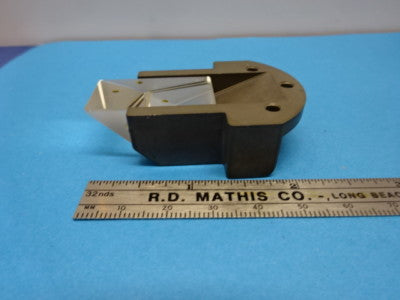 MICROSCOPE PART OLYMPUS JAPAN MOUNTED PRISM OPTICS AS IS #90-74