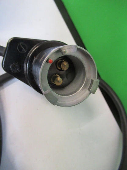 VINTAGE carl zeiss germany lamp holder cable MICROSCOPE PART AS PICTURED Z6-A-27