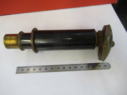 Antique Bausch & Lomb Tubus + Nosepiece Microscope Part