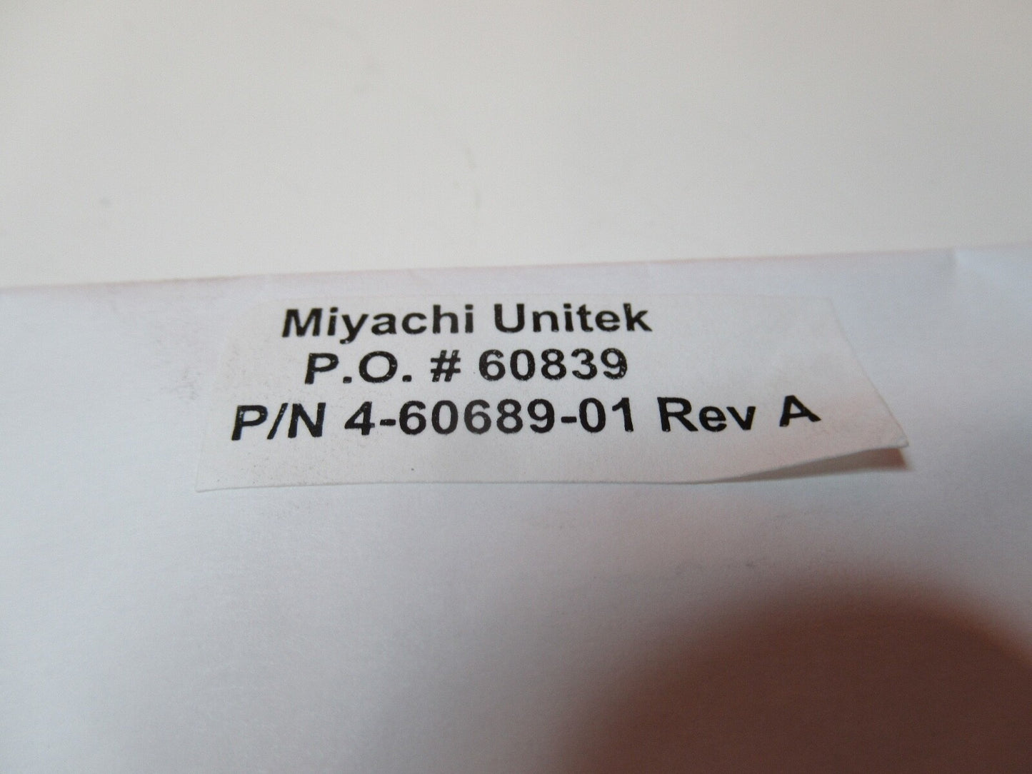 Optical Lens Concave Convex Miyachi Unitek 4-60689 Optics