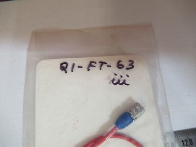 PCB ENDEVCO LOW NOISE CABLE 12in 3090C for accelerometer  AS PICTURED &Q1-FT-63