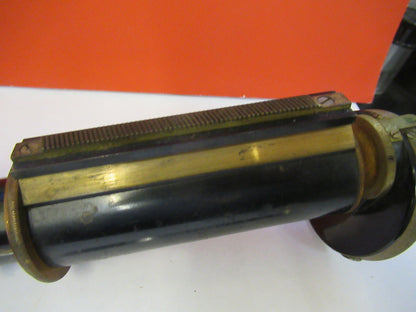 Antique Bausch & Lomb Tubus + Nosepiece Microscope Part