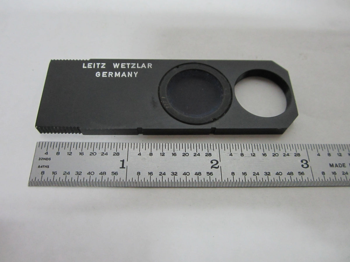 Microscope Slide Ernst Leitz Wetzlar Germany Polarizer Analyzer Optics