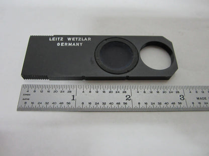Microscope Slide Ernst Leitz Wetzlar Germany Polarizer Analyzer Optics