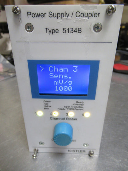 KISTLER 5134B SUPPLY ICP POWER for four ACCELEROMETER SENSOR CONDITIONER  T5