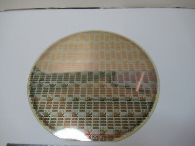 SAPPHIRE WAFER CRYSTAL with COMPONENTS PLATINUM GOLD COAT AS PICTURED &18-A-55
