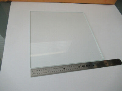 Optical Glass Plate Stage Microscope 5" Square Part Optics