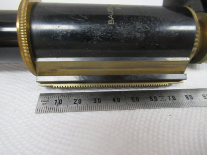 Antique Bausch & Lomb Tubus + Nosepiece Microscope Part