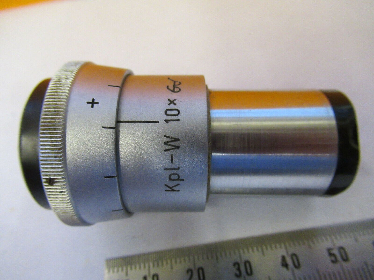CARL ZEISS GERMANY EYEPIECE KPL-W 10X LENS MICROSCOPE PART AS PICTURED &F9-A-24