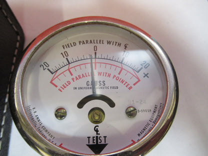 PORTABLE MAGNETOMETER ANNIS MAGNETIC TESTER AS PICTURED LOB-RAD