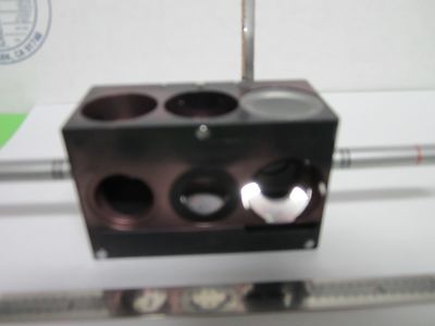 MICROSCOPE PART LEICA REICHERT POLYVAR INSERT DIC FILTER OPTICS BIN#F2-18