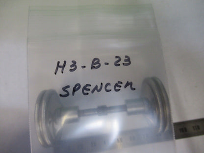 SPENCER AO SET of KNOBS STAGE ANTIQUE MICROSCOPE PART as pic H3-B-23