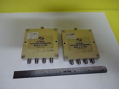 RF MICROWAVE FREQUENCY MECA POWER DIVIDER SPLITTER GHz AS IS BIN#X2-08
