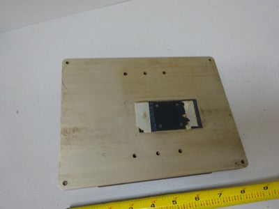 Microscope Part Nikon Stage Table Micrometer Wyko [rusty]