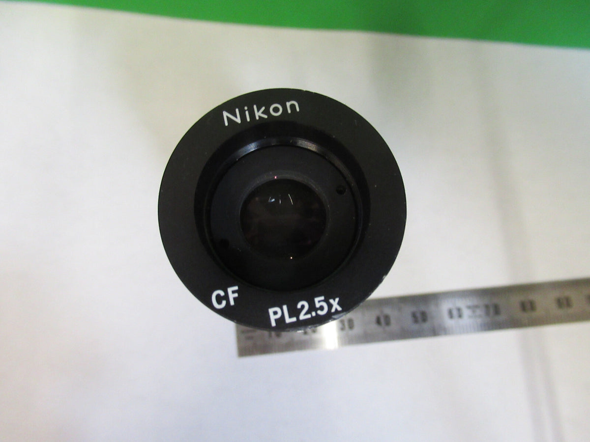Nikon Japan Relay Eyepiece PL2.5X CF Lens Microscope Part