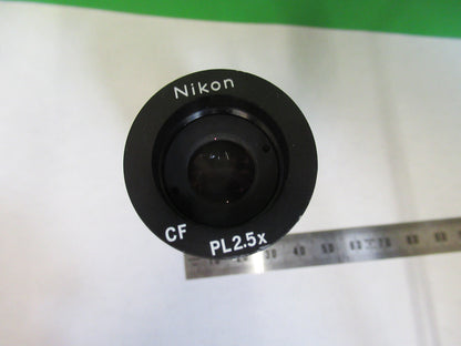 Nikon Japan Relay Eyepiece PL2.5X CF Lens Microscope Part