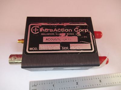 Optical Acoustic Modulator Aom Intraaction AQS245CW Laser Optics