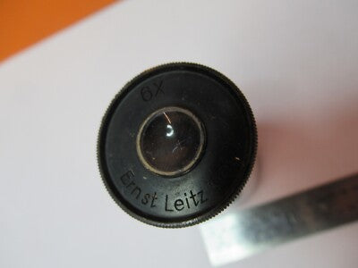 Antique Ernst Leitz German Eyepiece 6X Microscope Part