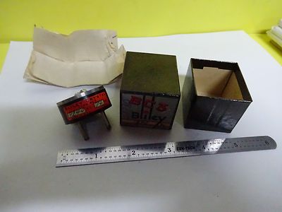 Vintage Quartz Crystal Bliley Electric Co. BC3 + Box Frequency Control Nice