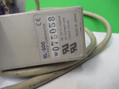 KEYENCE BL-500 LASER POSITIONING SENSOR AS PICTURED S1-B-51