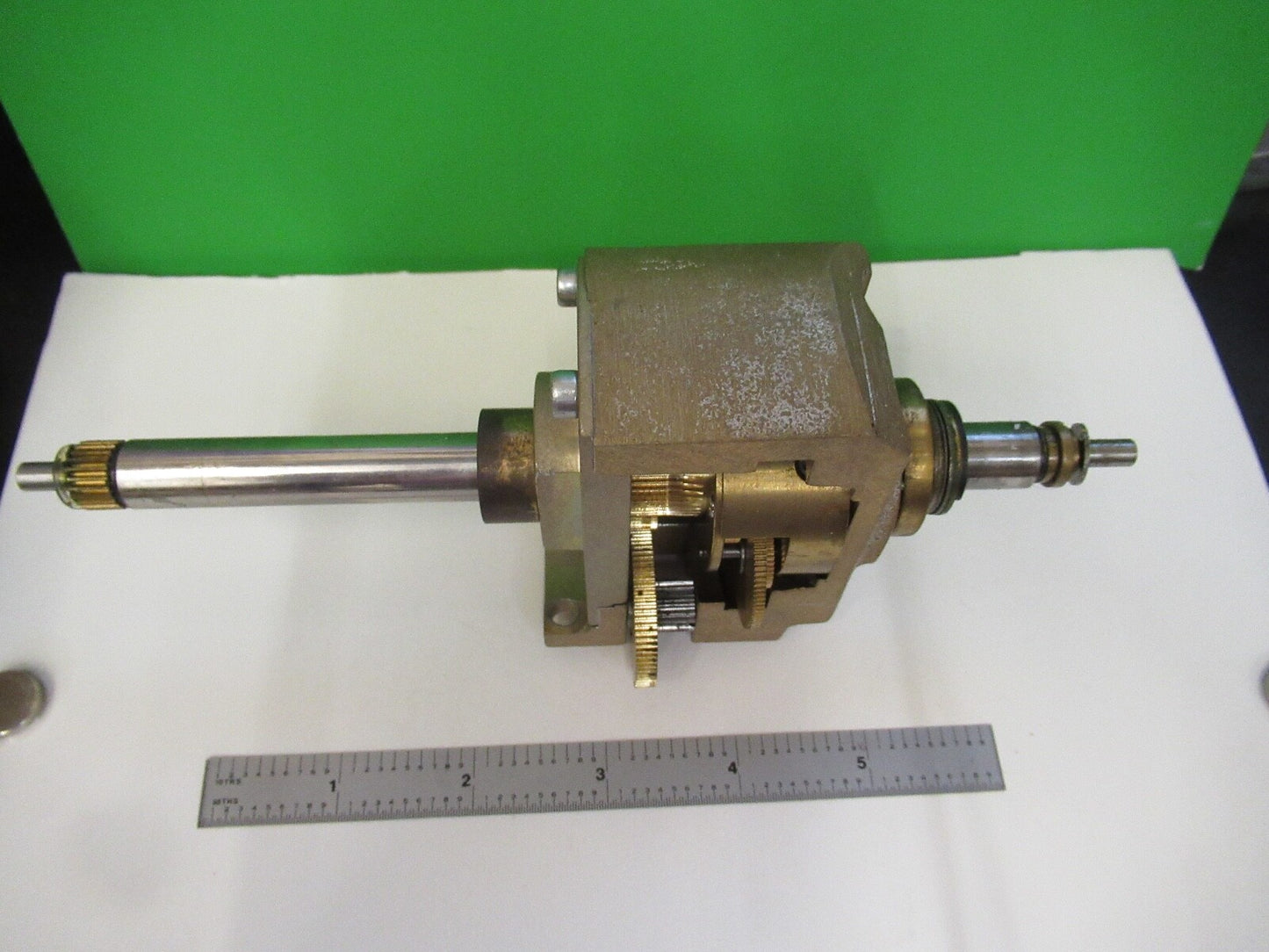 Leica Dmr Germany Mechanism Stage Assembly Microscope Part