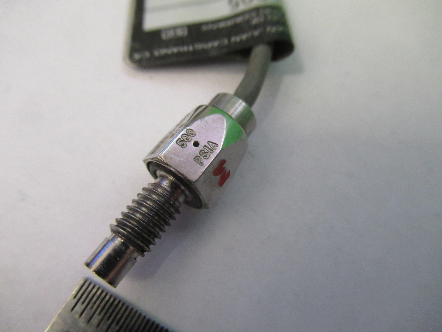 MEGGITT ENDEVCO PRESSURE SENSOR 500 PSI 8530A-500  AS PICTURED #z1-a-215