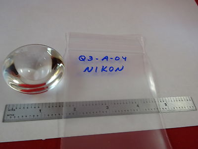 MICROSCOPE PART NIKON LABOPHOT CONVEX LENS ILLUMINATOR OPTICS AS IS BN#Q3-A-04