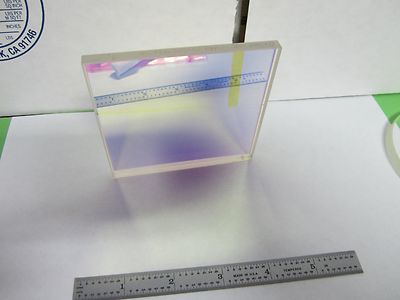 OPTISCHES POLARISIERTES BESCHICHTETES FENSTER MIL SPEC LASER OPTICS BIN#L3-02
