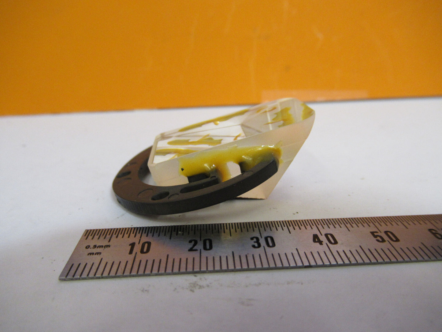 Nikon Japan Glass Prism Optics Microscope Part