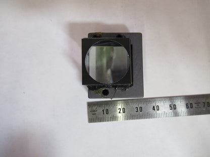 BAUSCH LOMB POL BEAM SPLITTER PRISM OPTICS MICROSCOPE PART AS PICTURED Y3-A-103