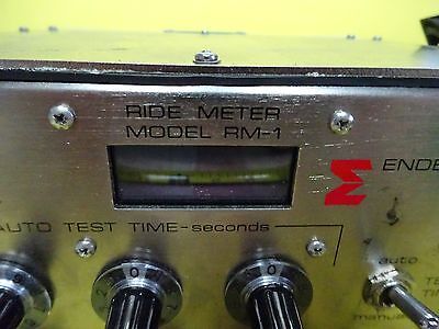 SEAT PAD HUMAN ACCELEROMETER RIDE TEST ENDEVCO MEGGITT AS IS UNTESTED #GARG