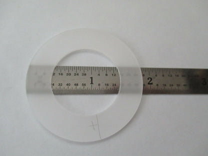 BLANK PIEZOELECTRIC QUARTZ CRYSTAL X-CUT UNPLATED PIEZO SENSOR AS PIC #F5-A-70