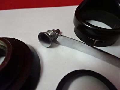 LOT OPTICAL MICROSCOPE PART OPTICS AS PICTURED &AM-A-30