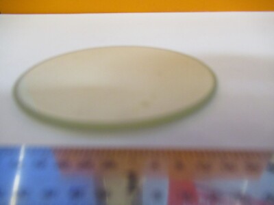 OPTICAL ROUND BEVELED HEAT ABSORB FILTER OPTICS AS PICTURED &27-B-15
