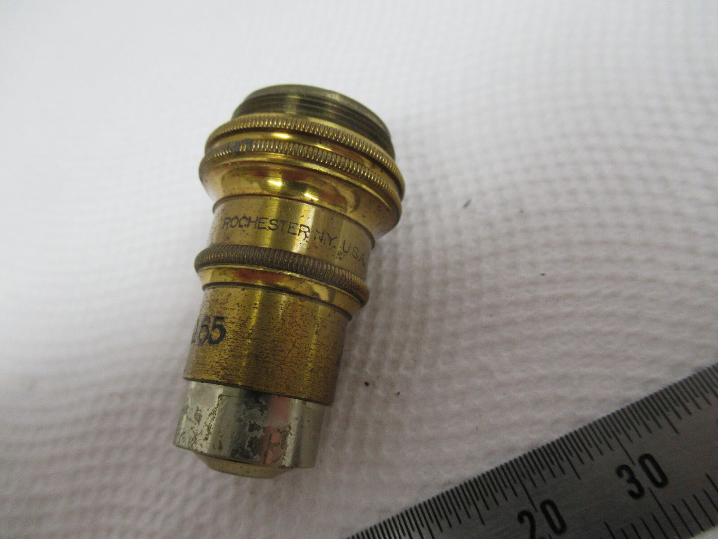 Optical Vintage Microscope Objective 43X Bausch & Lomb Optics