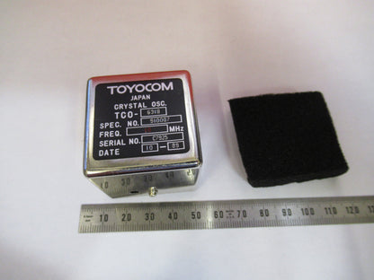 Toyocom 10 MHz Oscillator Quartz Crystal Frequency Control