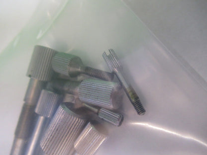 OLYMPUS JAPAN LOT SCREWS MICROSCOPE PART AS PICTURED AS PICTURED T4-B-04