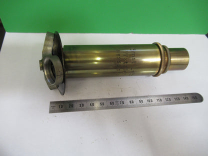 Antique Microscope Part Ernst Leitz Germany Brass Tubus Nosepiece