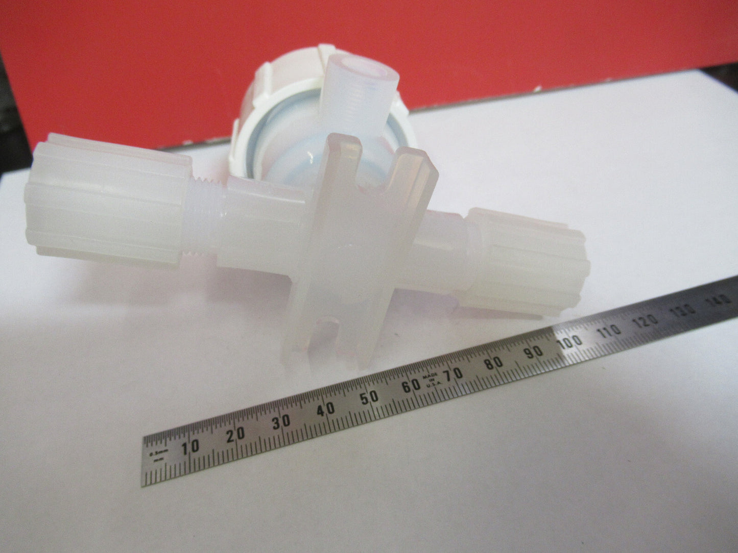 ENTEGRIS FLUOROWARE VALVE AS PICTURED  &81-B-16