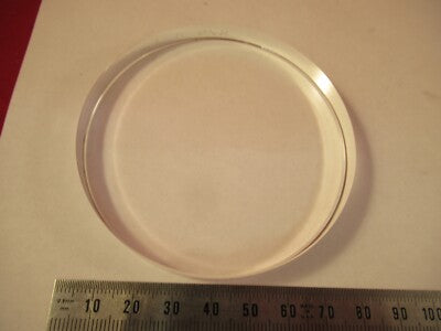 Optical Flat 1/10 Wave Zygo Uncoated Fused silica 3" Diameter Optics