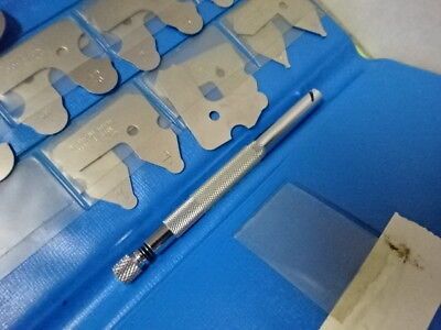 FUJI BOGU JAPAN RADIUS RADII MEASUREMENT TOOL GAUGE L-300 AS PICTURED &5-A-04